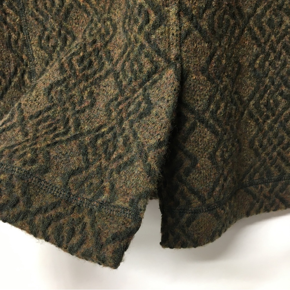 PRANA Annabel Wool Blends Jacket Green and Tan Size Small - Picture 12 of 17